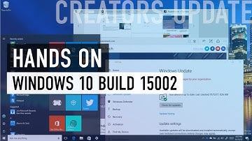 Windows 10 Creators Update (build 15002): Hands-on with all the new features and changes