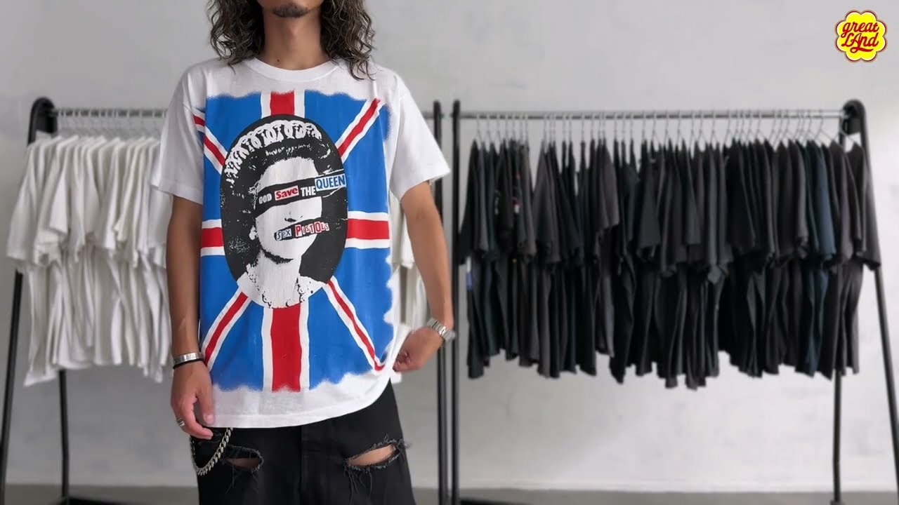 SEX PISTOLS GOD SAVE THE QUEEN WHITE XL 3479 |