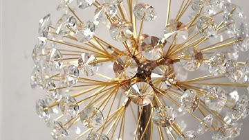 Crystal Dandelion Table Lamp