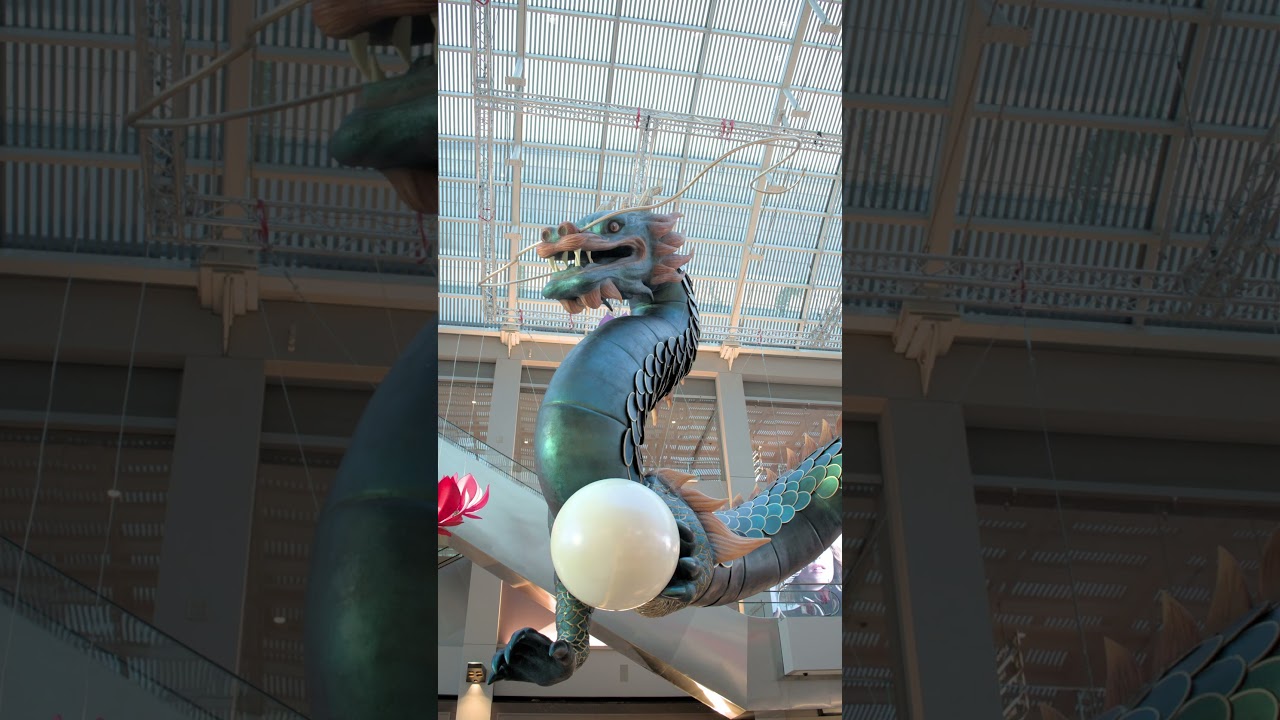 Dragons at Marina Bay Sands Singapore 