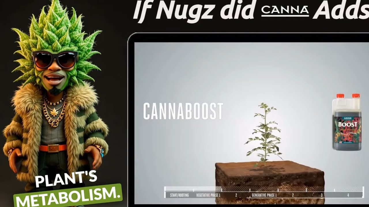 CANNA BOOST Accelerator - Get Next Level Results (Nugz Style AD) | Better Yields & Sweeter Fruit!
