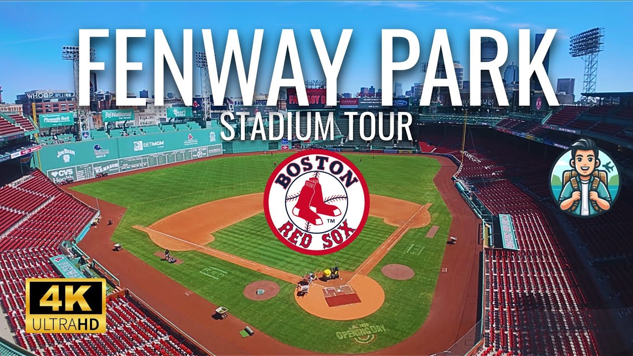 Fenway Park Stadium Tour, Boston Red Sox [4K] A Guided Tour