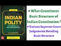 (V46) (What Constitutes Basic Structure according to Supreme Court Judgement) Polity by M Laxmikanth