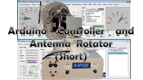 Arduino Controller and Antenna Rotator - Short