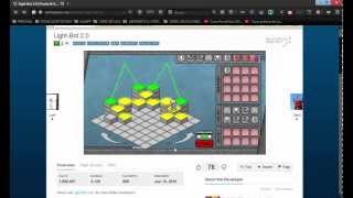 Light Bot 2.0 Recursion 3  solution (2015)