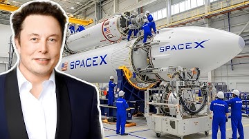 Inside the Elon Musk SpaceX Factory Building World