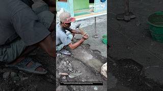 Manual Ground Preparation for Pavement | Simple Layout and Foundation Work 🙏