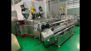 PP Melt Blown Filter Making machine 2020 Testing in factory