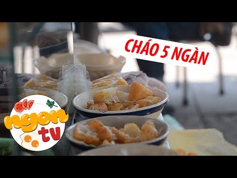 Cháo 5.000 rẻ nhất Sài Gòn - 40 năm đông nghịt người ăn | Mua đặc sản 3 miền