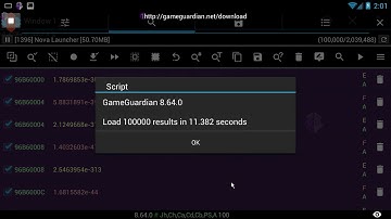 8.64.1: Accelerated scripts. In some cases, twice - GameGuardian