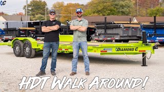 HDT Tilt Trailer Walk Around | Diamond C by Diamond C Trailers 2,050 views 2 months ago 3 minutes, 2 seconds