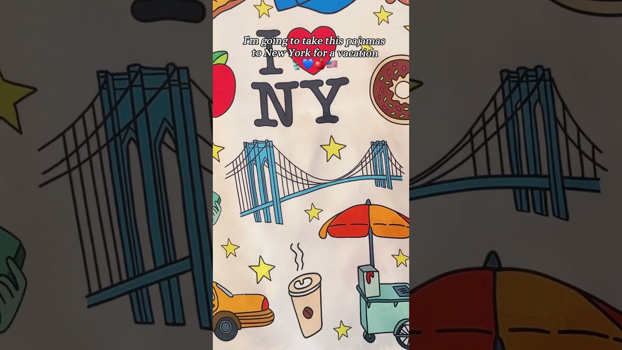 New York City Satin Pajama Set For Women - SheShow.com #fashion #pajamaday #ootd #newyork #travel