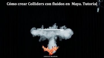 Colliders con Fluidos en Maya/ Colliders for 3d Fluids in Maya.