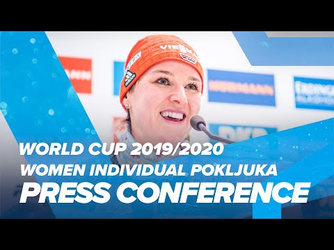 Pokljuka Women Individual Press Conference