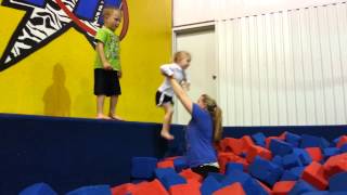 Taylor And Hunter At The Gym