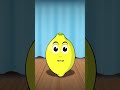 Лимон Песня про фрукты  Поёт Лимон Обучающий мультфильм про фрукты  Учим Фрукты#shorts