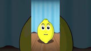 Лимон Песня про фрукты  Поёт Лимон Обучающий мультфильм про фрукты  Учим Фрукты#shorts