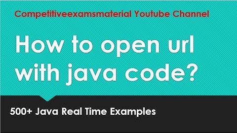 How to open url from java code with one line?
