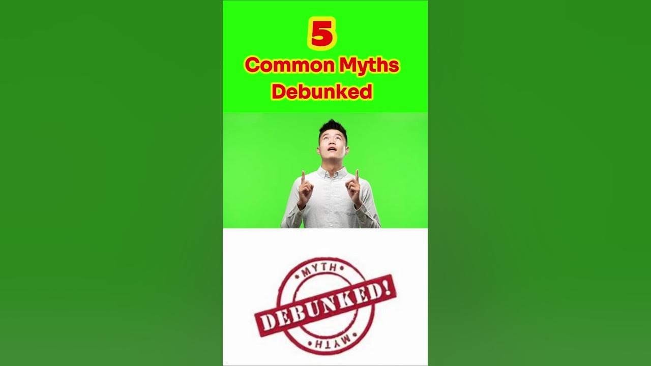 5 Common Myths Debunked facts interesting shorts subscribe