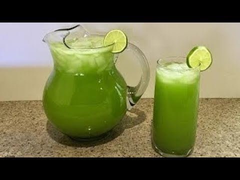 Agua de pepino para adelgazar como se prepara