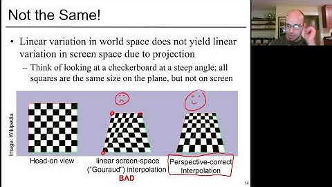 Introduction to Computer Graphics (Lecture 18): Rasterization II, Z buffer, rasterized antialiasing