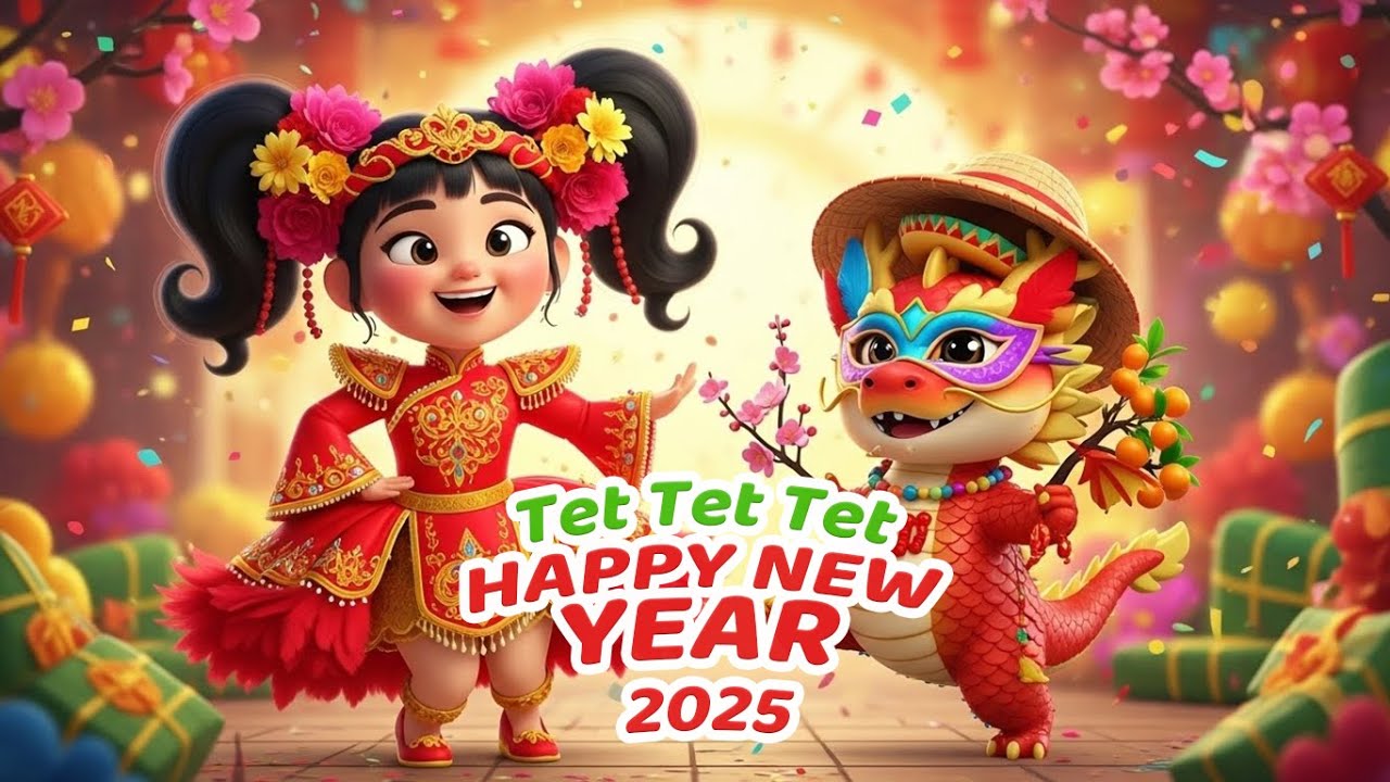 Tet Tet Tet - The Ultimate Lunar New Year Party Song 2025 - YouTube