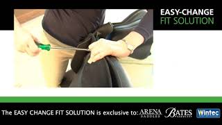 EASY-CHANGE Fit Solution:  Making Adjustments to your saddle. Part 4: Closing your saddle