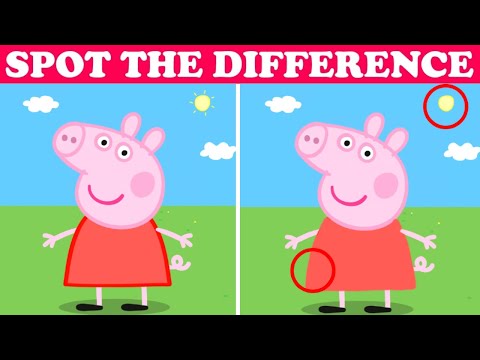 Spot the Difference: Peppa Pig