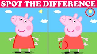 Spot the Difference: Peppa Pig