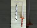 JAPANESE KATANA SAMURAI PAPER SWORD ORIGAMI| TUTORIAL|HOW TO MAKE STEP BY STEP FOLDING| ART