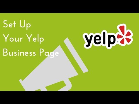 Set Up Your Yelp Business Profile