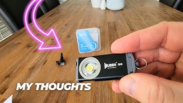 WUBEN G2 Keychain Flashlight, 500 Lumens Rechargeable Pocket Flashlight High Lumens Review