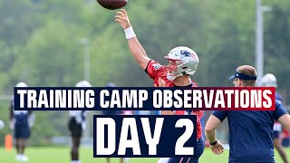 Finally, a year of 'normalcy' for Mac Jones, offense | Patriots Training Camp Observations - Day 2