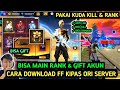 UPDATE‼️ BISA KILL ✅ CARA DOWNLOAD FF KIPAS VIP ORI 2026 TANPA OBB ❗️ FF BETA 2026 LINK MEDIAFIRE 🔥