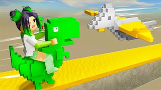 3D Дино, Но Пройти Эту Птицу Невозможно! Roblox Chrome Dino Game 3D