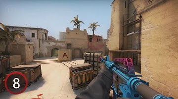 Топ 20 необычных трюков на карте MIRAGE CS;GO