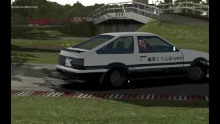 rFactor 2 drifting in Quebec karting circuit