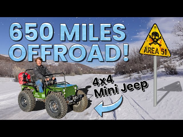 Will the MINI JEEP make it to area 51? Ep1: The build and start. class=