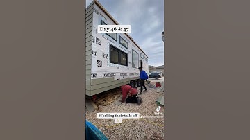 Update - getting that siding done! Day 46 & 47 of Building our own Tiny House