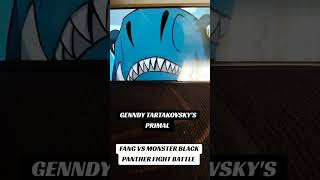 Fang Vs Monster Black Panther Fight Battle