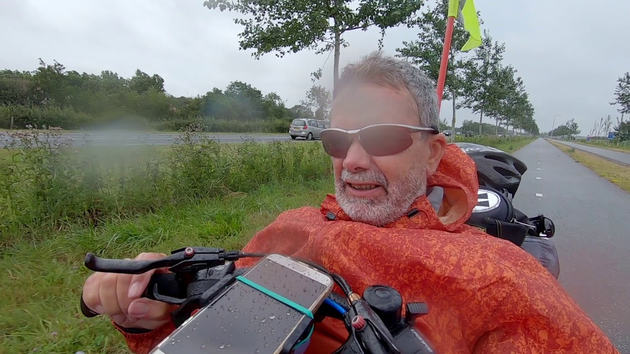A vélo le long de la Mer du Nord