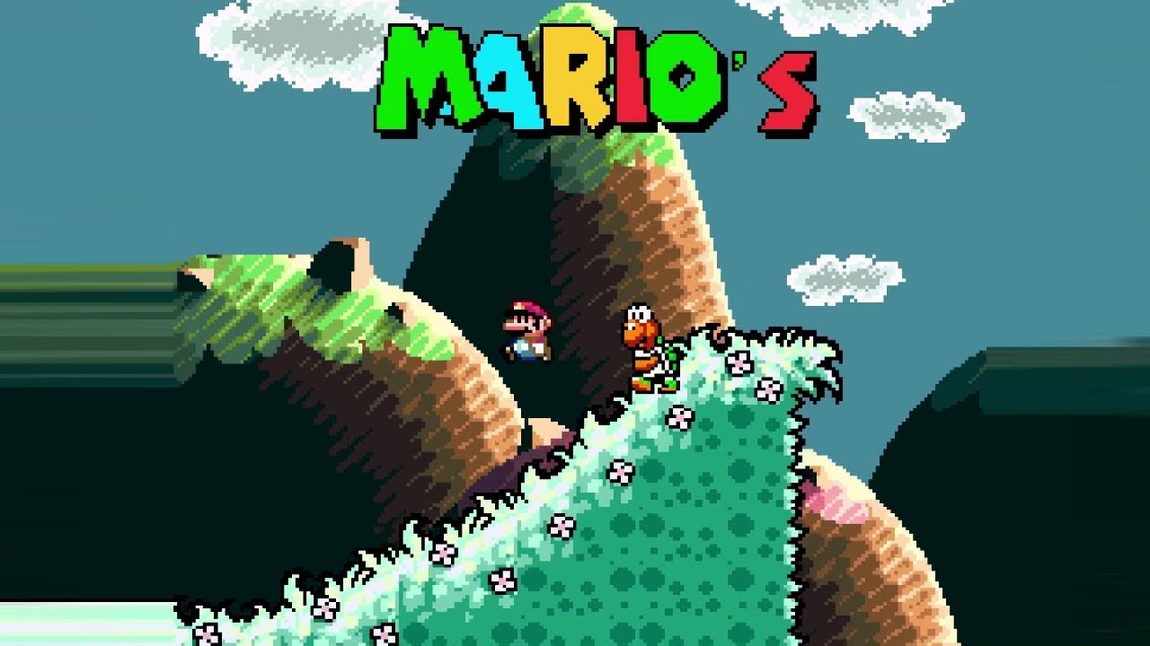 Mario's Adventure in Yoshi's Island (Demo) • Super Mario World ROM Hack