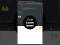 Texto provisional #html #css #developer #code #programacion #programming