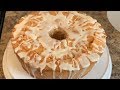 How to make  Pound Cake with Lemon Glaze