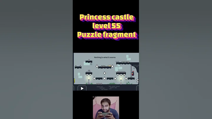 Puzzle fragment | Princess castle | Level 55 | Tricky Castle #trending #gaming