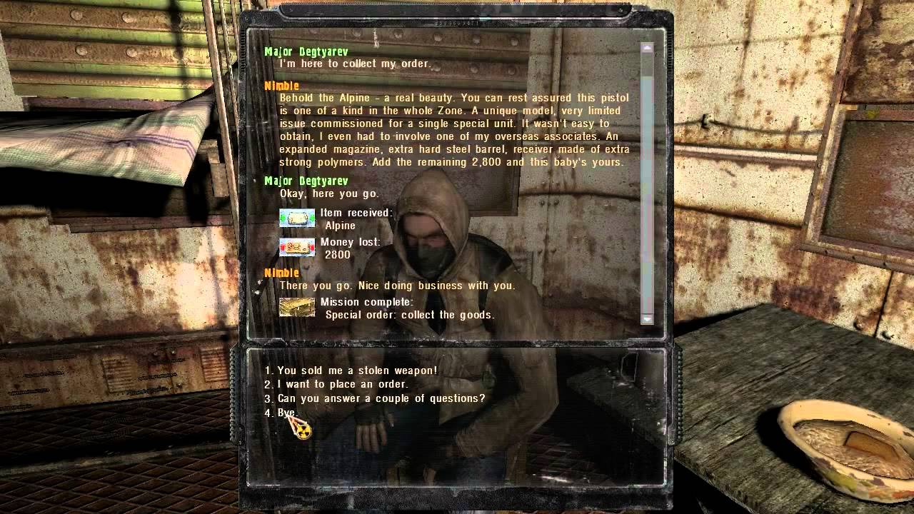 call of pripyat nimble call of pripyat nimble