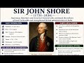 SIR JOHN SHORE(1751-1834)