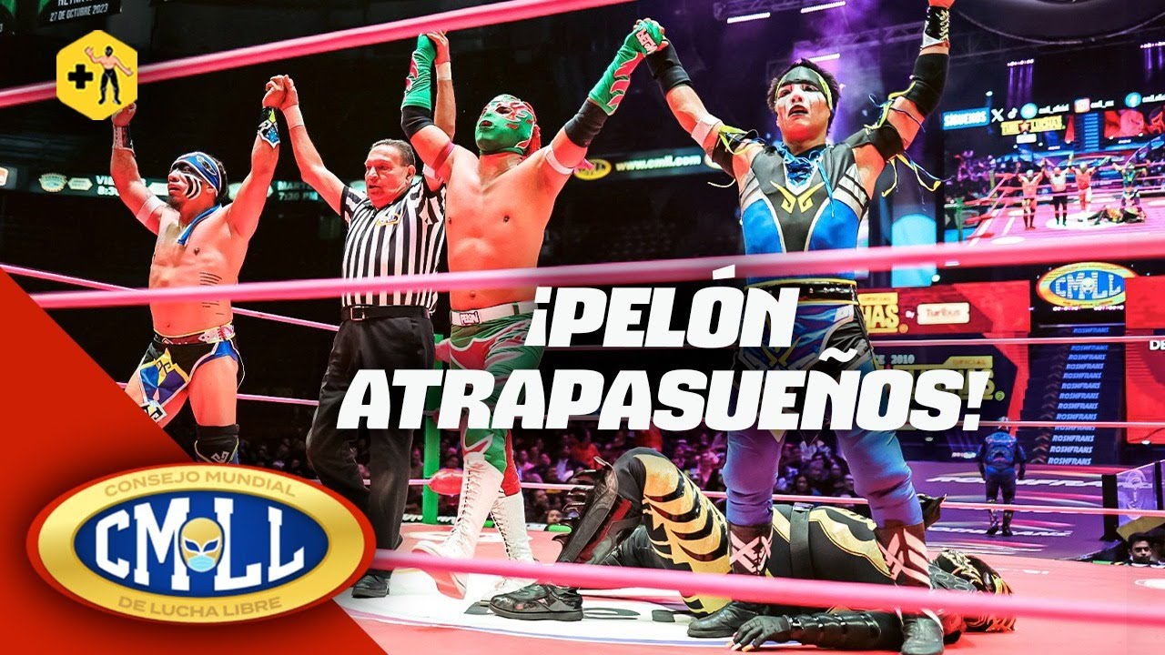 CMLL Pelón Encapuchado, Rey Cometa y Espíritu Negro derrotan a Pólvora