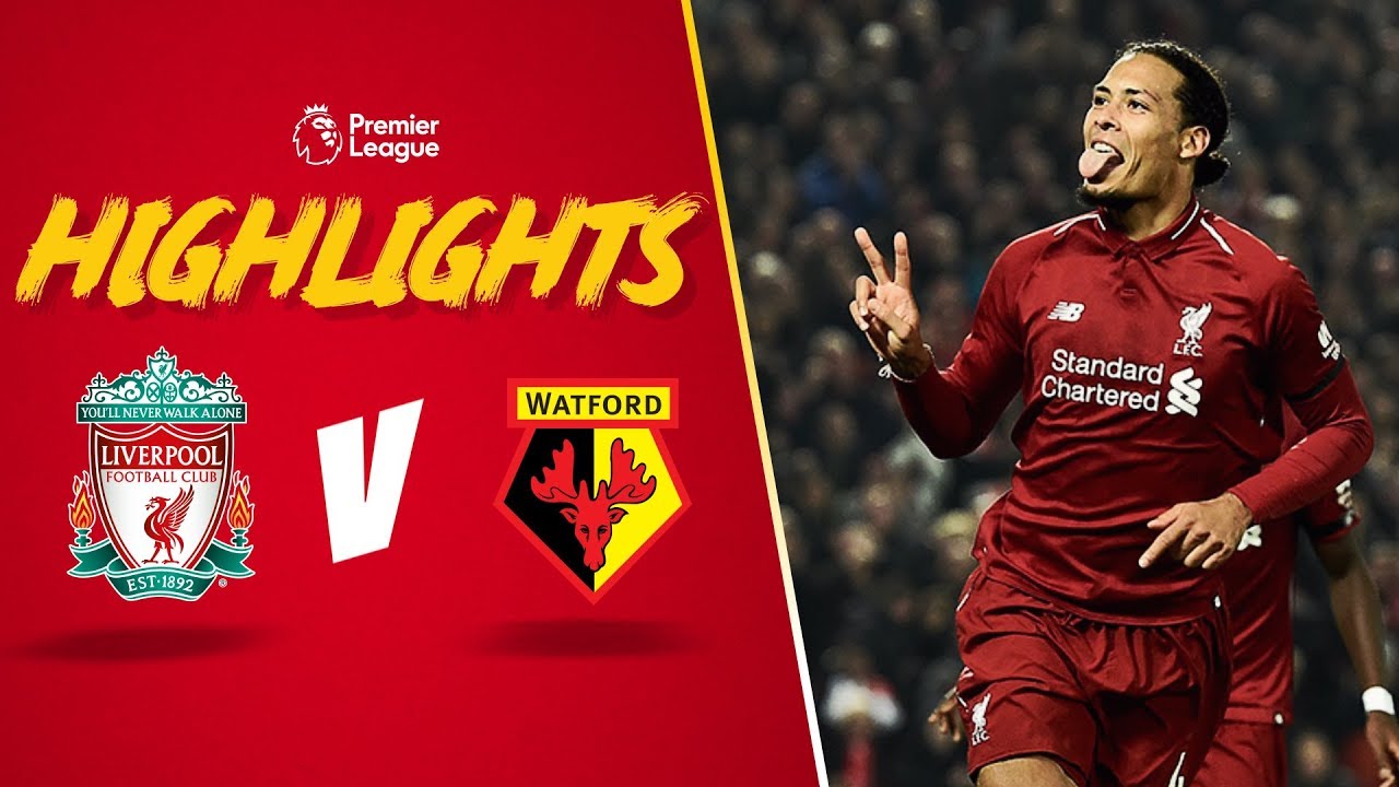 Mane's cheeky backheel finish Liverpool 5-0 Watford | Highlights - YouTube