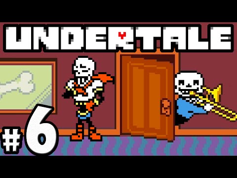 UNDERTALE Blind Gameplay Playthrough PART 6 - Papyrus Date, Sans Grillby’s Meal, Skeleton House Call